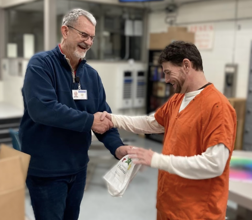 Hope in a package Prison ministry distributing holiday gifts to